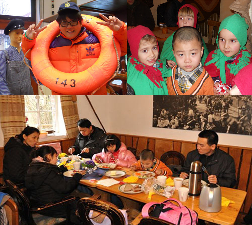 29.01.2012 - Im Gieselwerder Weberei-Museum und im Dorf-Museum Oedelsheim lernten sich die Teilnehmer der Märchenreise im Laufe schnell besser kennen. Sonntag 29.01.2011
