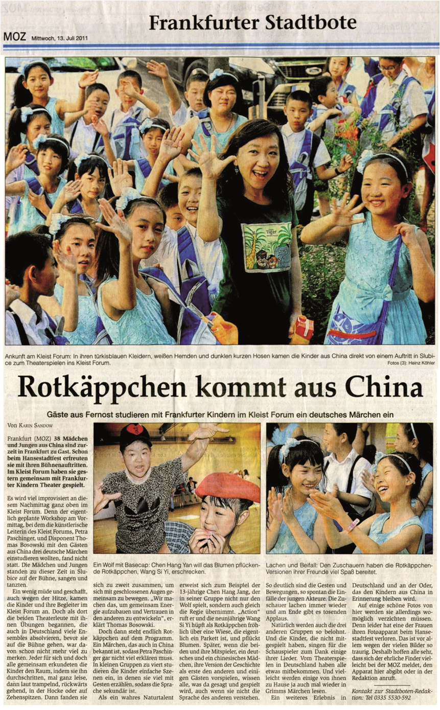 Rotkäppchen kommt aus China